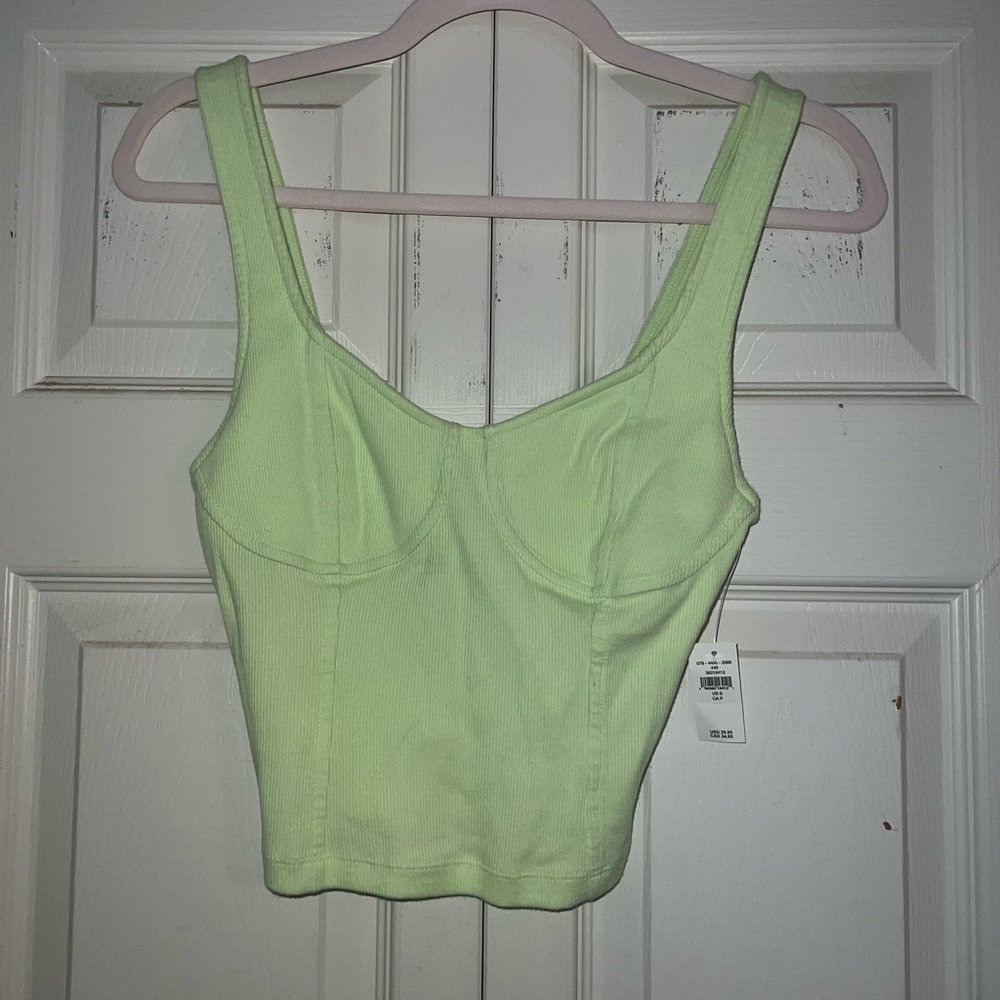 Aerie casual ripped corset tank